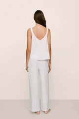 Linen Blend V-Neck Cami