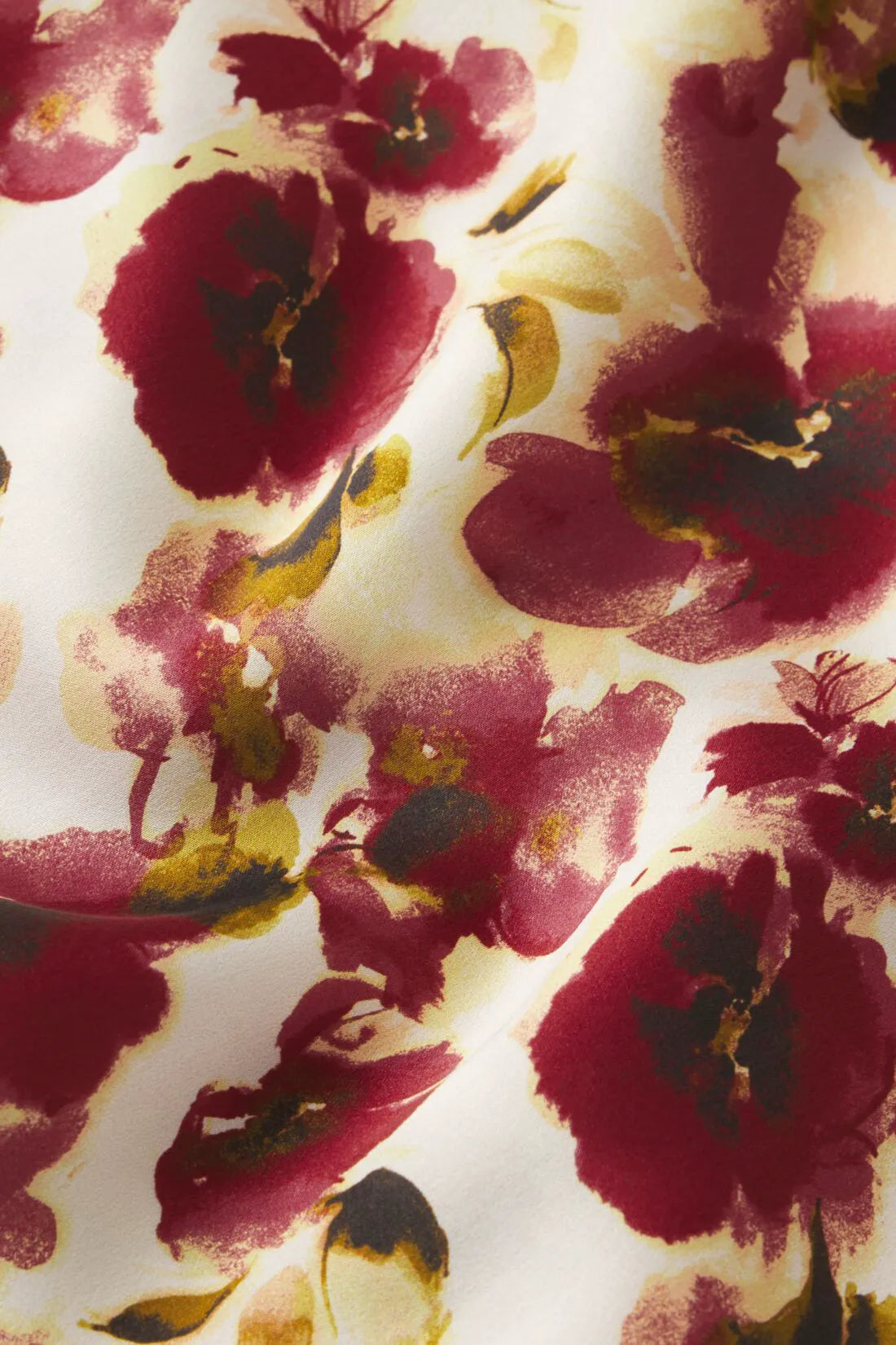Eberjey x Lily Aldridge Inez Washable Silk Printed Robe