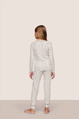 Kids' Printed TENCEL™ Modal Unisex Long Pajama Set