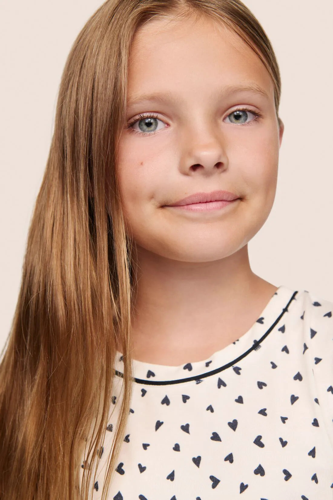 Kids' Printed TENCEL™ Modal Unisex Long Pajama Set