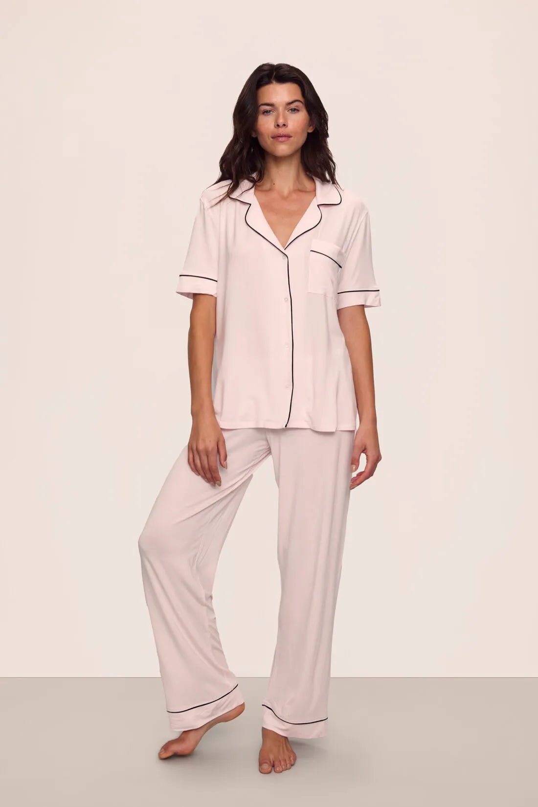 Gisele TENCEL™ Modal Short Sleeve and Pant Pajama Set