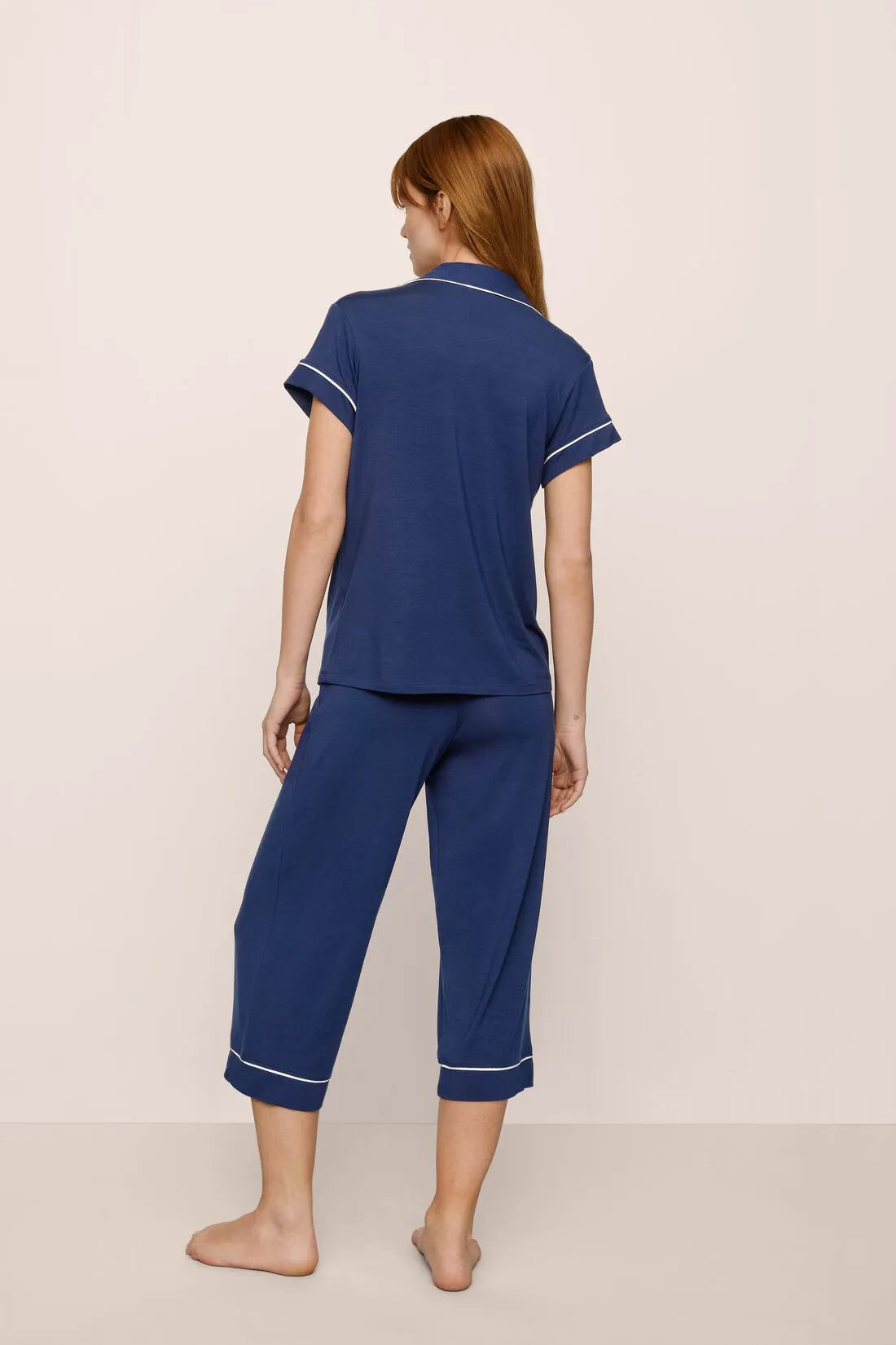 Gisele TENCEL™ Modal Cropped Pajama Set with Short Sleeves