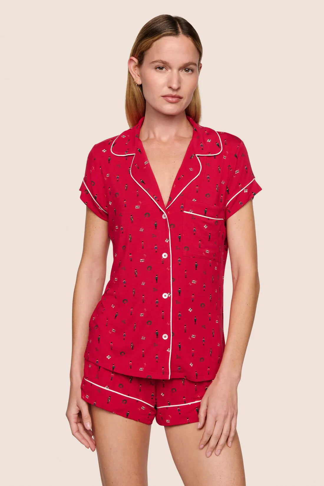 Gisele Printed TENCEL™ Modal Shortie Sleep Set