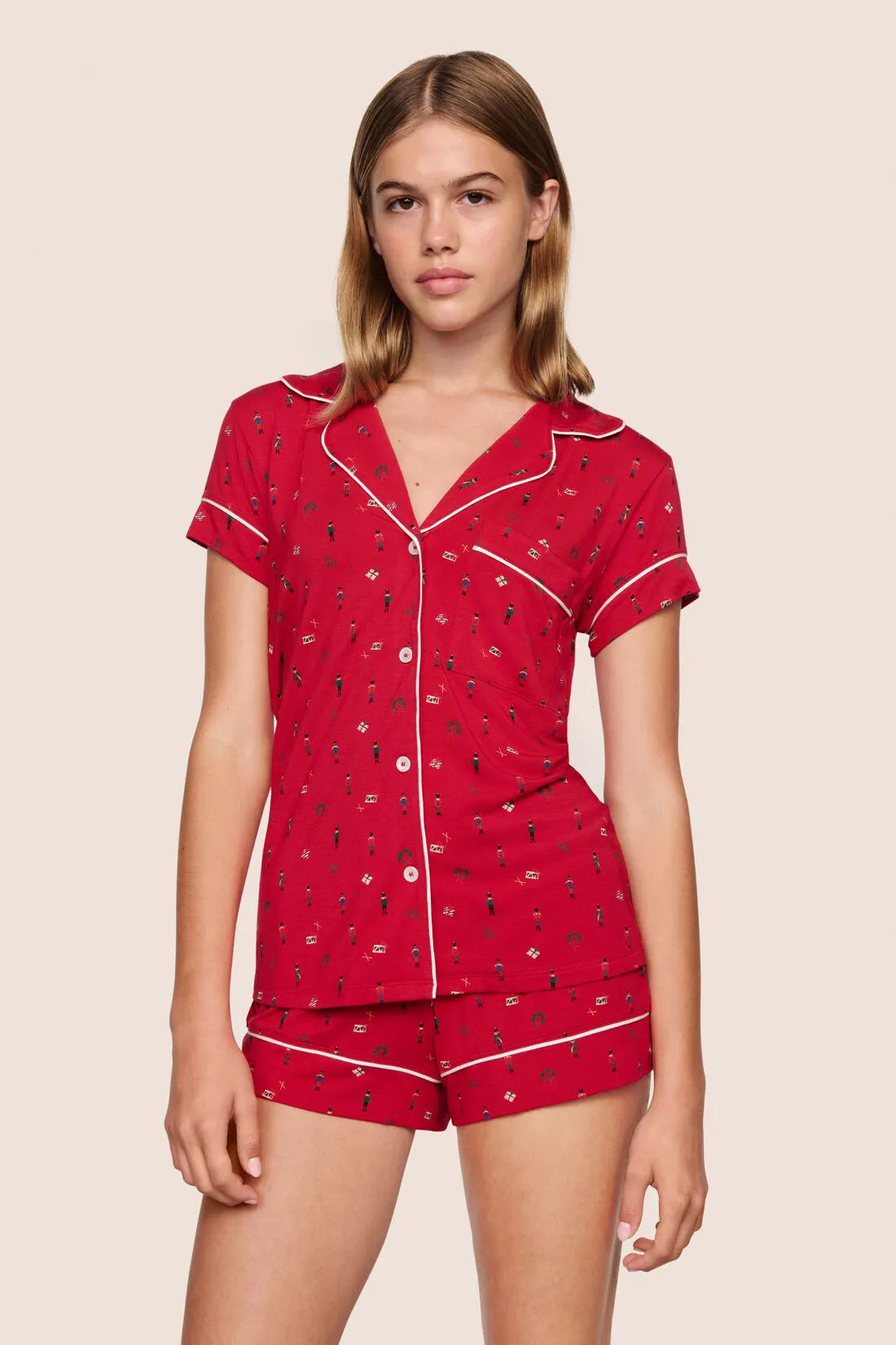 Gisele Printed TENCEL™ Modal Shortie Sleep Set