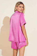 Inez Washable Silk Short Pajama Set