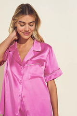 Inez Washable Silk Short Pajama Set