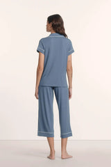 Gisele TENCEL™ Modal Cropped Pajama Set with Short Sleeves