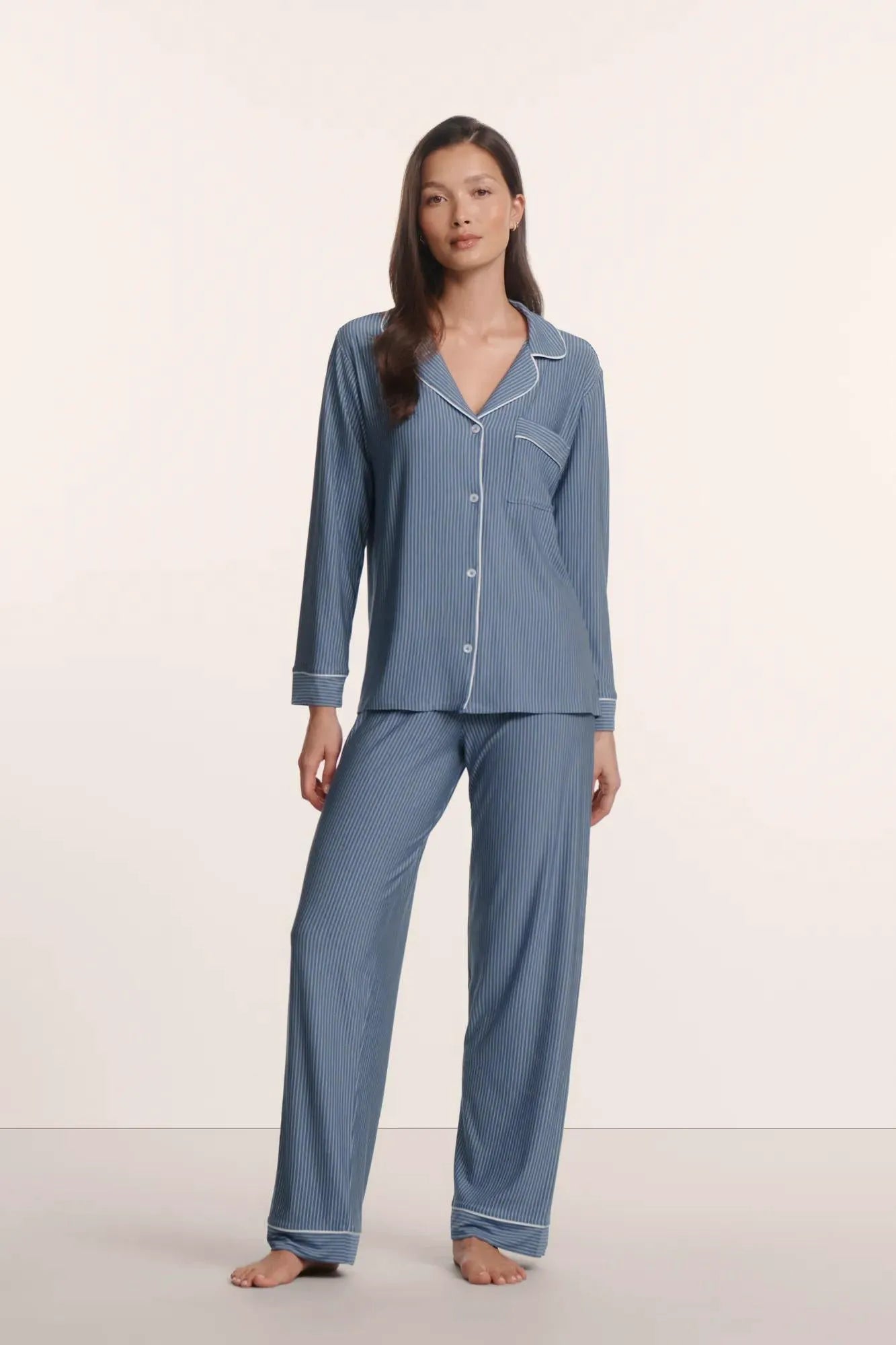Gisele Printed TENCEL™ Modal Long Pajama Set