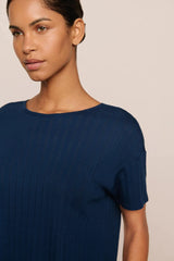 Pointelle Short Sleeve Tee